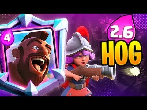 HOG 2.6 LADDER HIGH TROPHIES - CLASH ROYALE