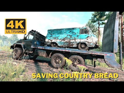 Saving Country Bread - Voron Grad - SnowRunner - 4k