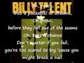 Billy Talent Pocketful of Dreams Lyrics (HQ) 