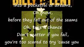 Billy Talent Pocketful of Dreams Lyrics (HQ)