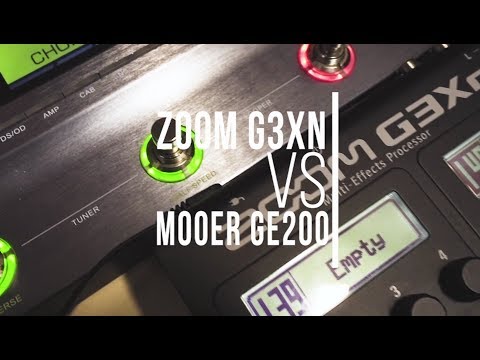 Mooer GE200 vs Zoom G3Xn | The Ultimate LOW BUDGET Guitar PEDALBOARD comparison