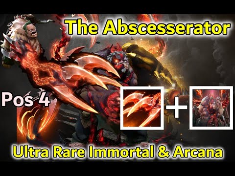 Pudge Gameplay Position 4 Roamer - Ft. New Ultra Rare Immortal and Arcana SEA Server DOTA