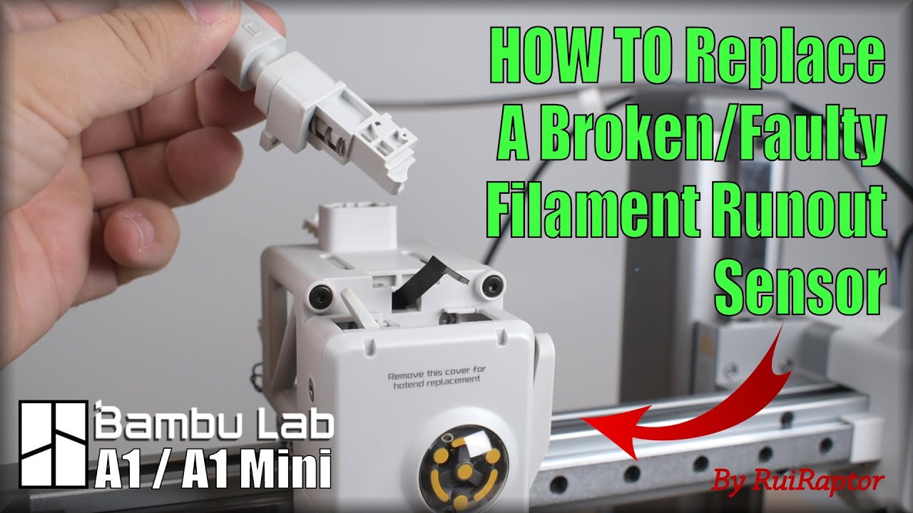 Fixing The Bambu Lab A1/A1 Mini - HOW TO Replace The Filament Runout Sensor