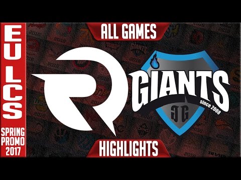 Origen vs Giants All Games Highlights - EU LCS Summer Promotion 2017 - OG vs GIA All Games
