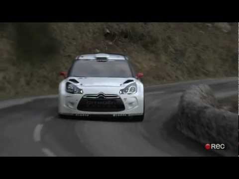 Essais Monté Carlo 2013 Dani Sordo Citroen DS3 WRC