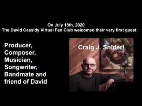 The very 1st virtual meet with special guest Craig J Snider