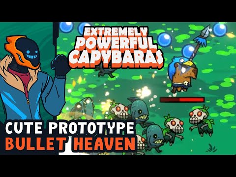 Cute Co-Op Bullet Heaven Prototype - Extremely Powerful Capybaras [Demo]