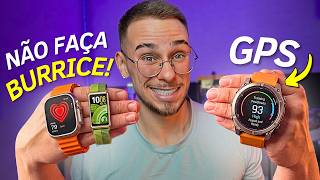 TOP 7 MELHORES SmartWatch CUSTO-BENEFÍCIO em 2026 com GPS!!! (SOMENTE OS MELHORES)