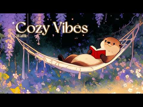 Wisteria Hammock 🌸 Quiet Reading & Relaxing Lofi #lofihiphop  #chillmusic #coffeemusic #studymusic