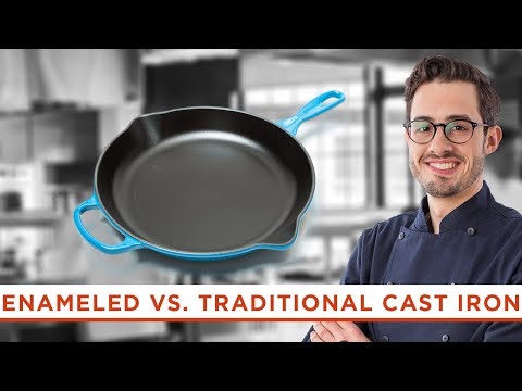 Are Enameled Cast-Iron Skillets Worth the Higher Price Tag?