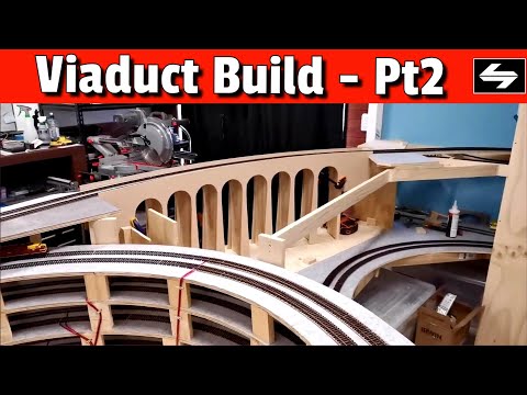 Scratch Building the Model Railway Viaduct Pt2 - The Escarpment