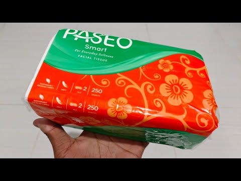 Paseo smart facial tissue paper