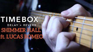Video thumbnail for SonAr fx - Timebox Delay + Reverb pedal - Shimmer Verb Demo Guitar ft. Lucas Romeo by SonAr fx