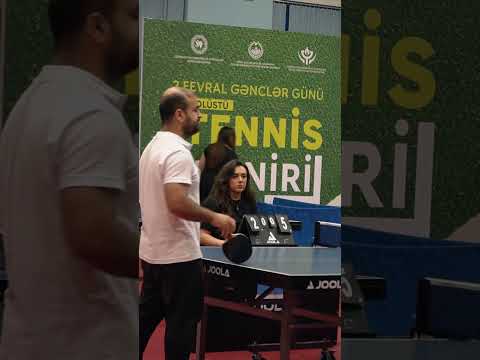 2 Fevral - Azərbaycan Gəncləri Gününə həsr olunmuş stolüstü tennis turniri təşkil olunub
