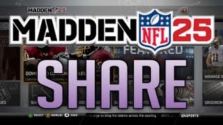 Madden NFL 25 - "Madden Share" News/Breakdown