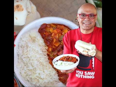 Chili di verdure e fagioli alla Messicana