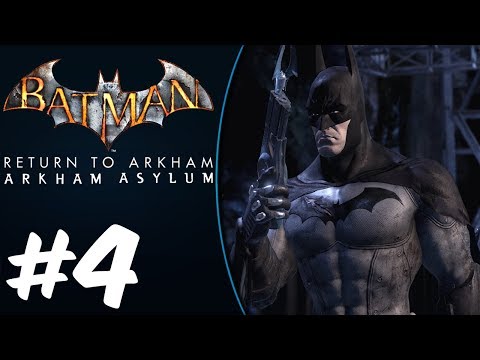 Batman: Return to Arkham Asylum Walkthrough PART 4 - The Batcave (PS4 PRO 1080p)