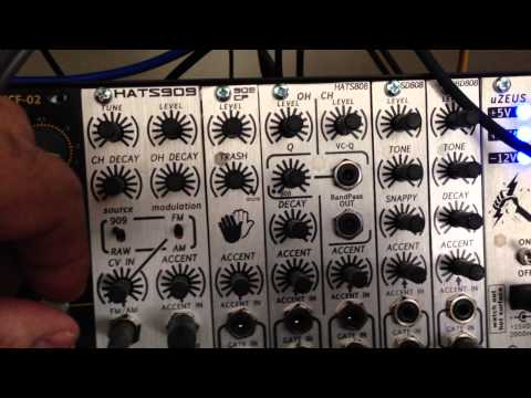 Tiptop Audio HATS909 Black - Drum Modular Synthesizer imagen 3