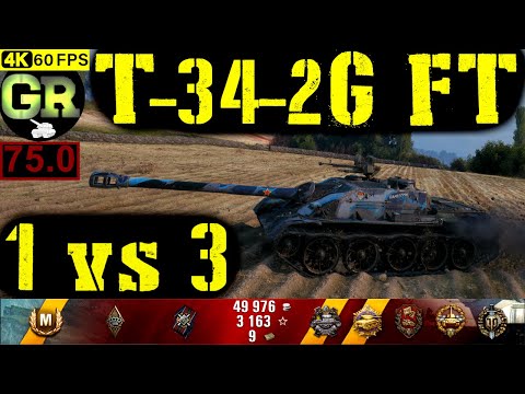 75_World of Tanks T-34-2G FT WoT Replay - 10 Kills 3.5K DMG(Patch 1.5.0)
