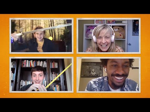 摩西風暴和Jak Knight亮出他們的劍--可可團隊直播：摩西和朋友們。 (Moses Storm & Jak Knight Break Out Their Swords – Team Coco LIVE: Moses & Friends)