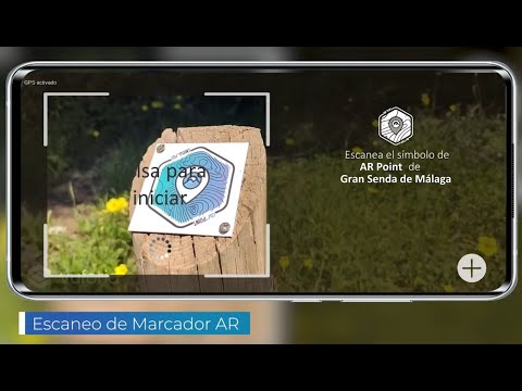 Videoclip 35 seg App de realidad aumentada Gran Senda de Mlaga