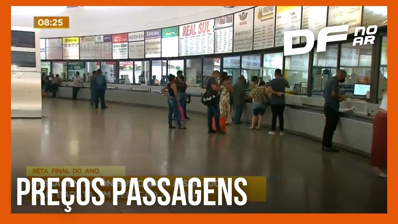Passagem de ônibus chega a ser 800% mais barata em relação a avião