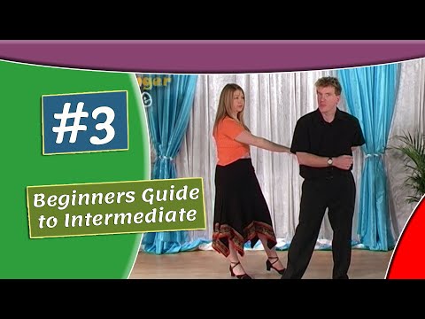 Modern Jive Class - Beginners Guide To Intermediate #3 - FULL CLASS with lead and follow teach.