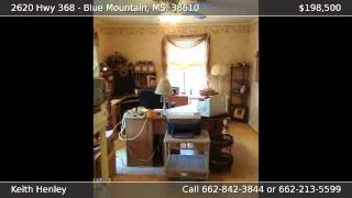 preview picture of video '2620 Hwy 368 Blue Mountain MS 38610'