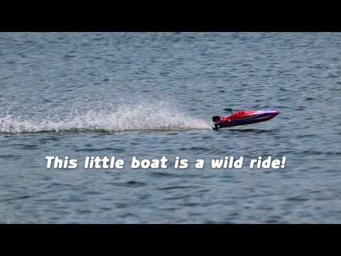 Pro Boat Lucas Oil 17-inch Power Boat Racer - July 2023 at the lake