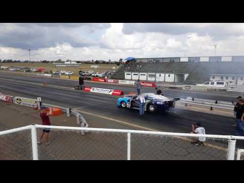 Gavin Wilkins Ford Mustang 590'' Ford Big Block Twin Turbo 7,68sec @ 309km h