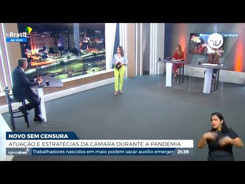 Lira fala sobre agenda da Câmara no Sem Censura - 11/05/21