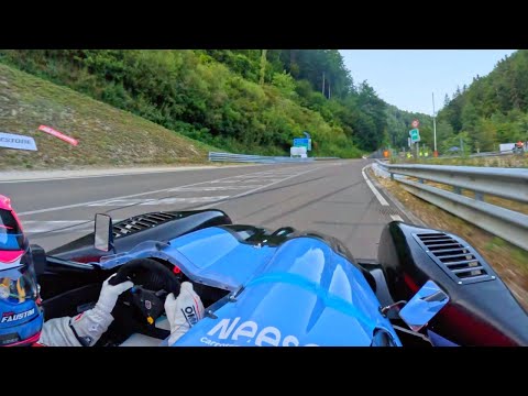 CRAZY ONBOARD Robin Faustini - HillClimb Saint-Ursanne Les Rangiers 2025 - NOVA NP-01 TURBO 255 KM/H