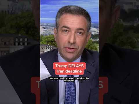 Trump DELAYS Iran deadline