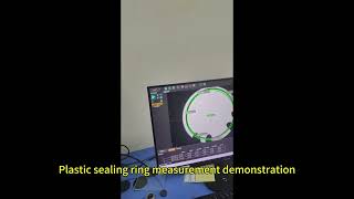VMM makes seal ring measurement so easy!#measurement #metrology #measure #qualitycontrol #precision