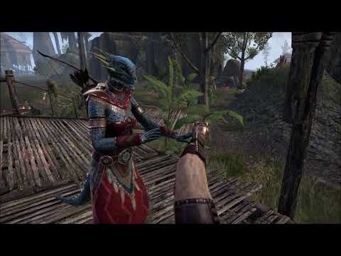 ESO Murkmire: Female Argonian bard song 2 (Jel language)