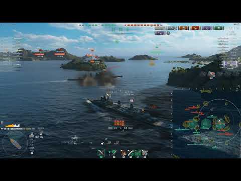 [Asia Server] World of Warships Edinburgh: Close quarters 2019 12 02