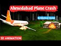 Air India Plane Crash Explained What Exactly Happened 3D Animation