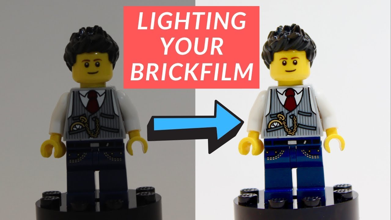 LEGO Stop Motion Tutorial For Beginners | Basic Lighting Setup