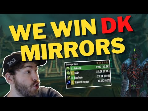 ONE SHOT THE MIRROR! Unholy Death Knight PvP 2v2 Arena 9.2