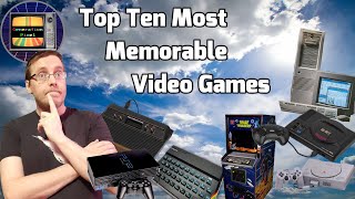 Top Ten Most Memorable Video Games | Video Response to SEGABlocks