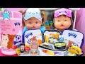 ANI And ONA MORNING ROUTINE I Pack Care Bears LUNCH BOXES To Go To DOLLS SCHOOL
