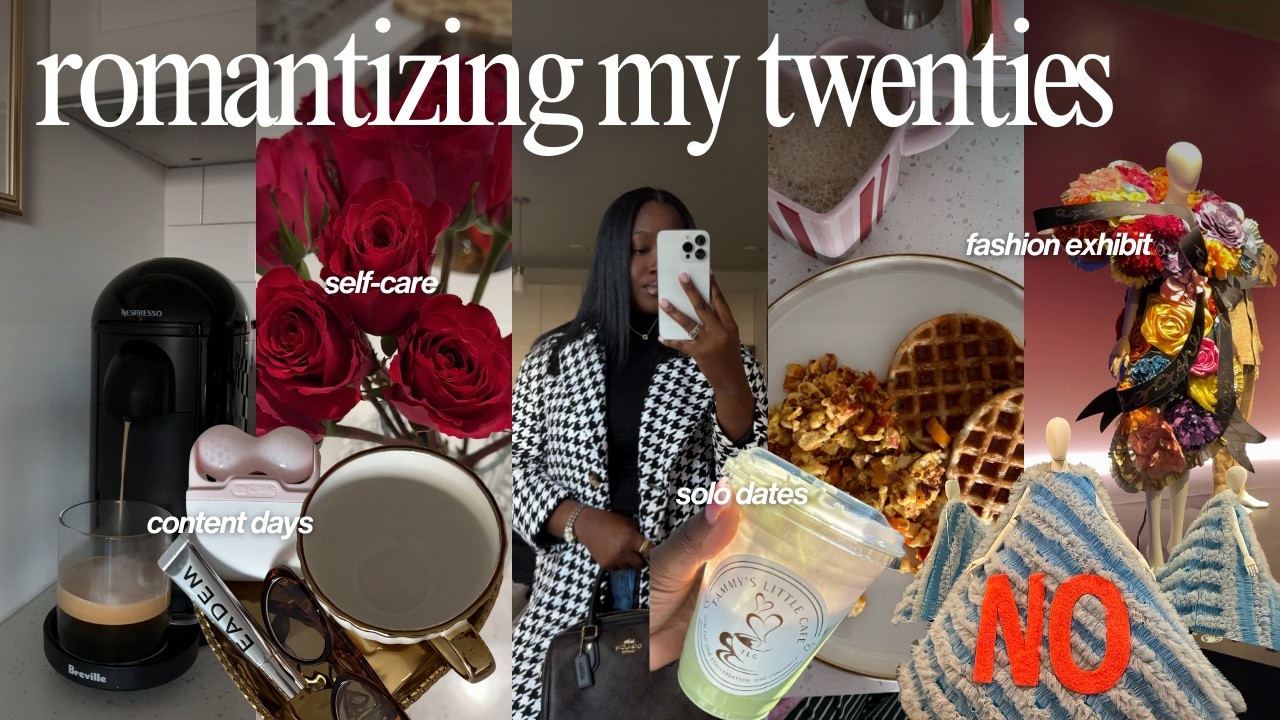 learning how to make the most out of my twenties before they end...