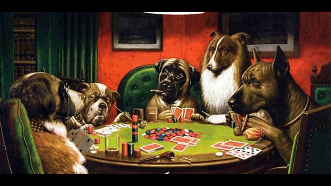 Dogs Playing Poker Painting 🐶The Story Behind Dogs Player Poker Painting