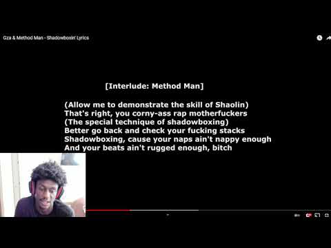 GZA x Method Man - Shadowboxin REACTION!!