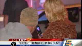 preview picture of video 'Big Fire in Loveland, Ohio'