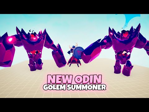 NEW ODIN GOLEM SUMMONER vs EVERY FACTION | TABS Totally Accurate Battle Simulator Gameplay