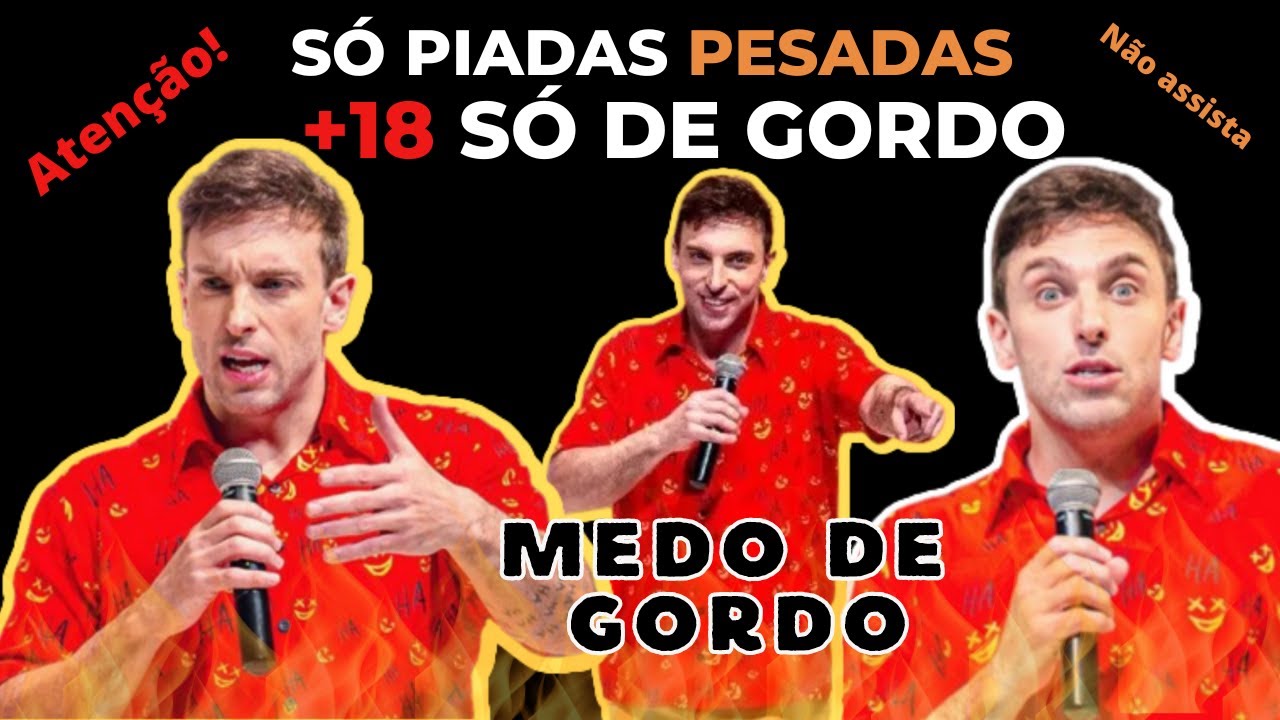 +18 PIADAS PESADAS DE GORDO +18 | TENTE NÃO RIR