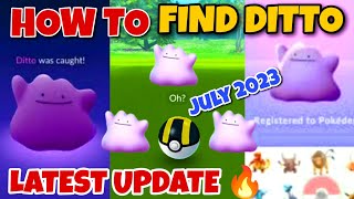 How To Get Ditto In Pokemon Go 2023 Latest Update August To December || How To Find Ditto Pokemon Go