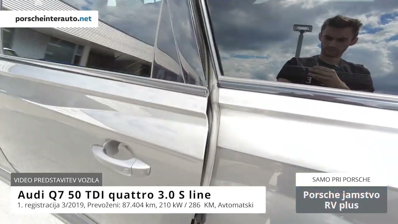 Audi Q7 50 TDI quattro S line - VL. KLJUKA