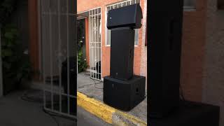 Video thumbnail for Electro Voice ETX 18SP , ETX 35P y un monitor ZLX 15P.  2a. Prueba de Audio. Máxima claridad. by Dj Liverpool Sound Studio. Musical Sense